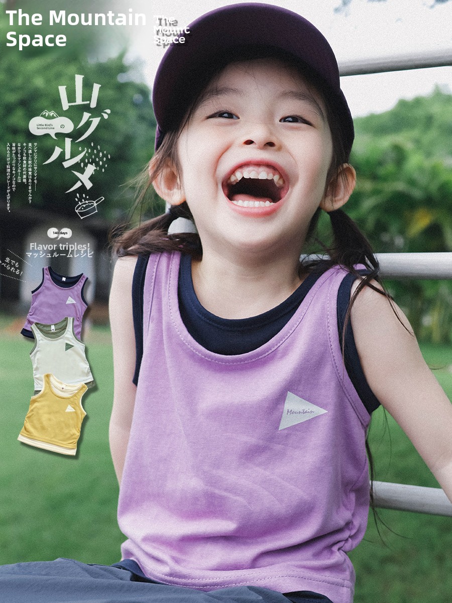 Kids Outdoor Vest - Outdoor Girls Vest the Mount Space