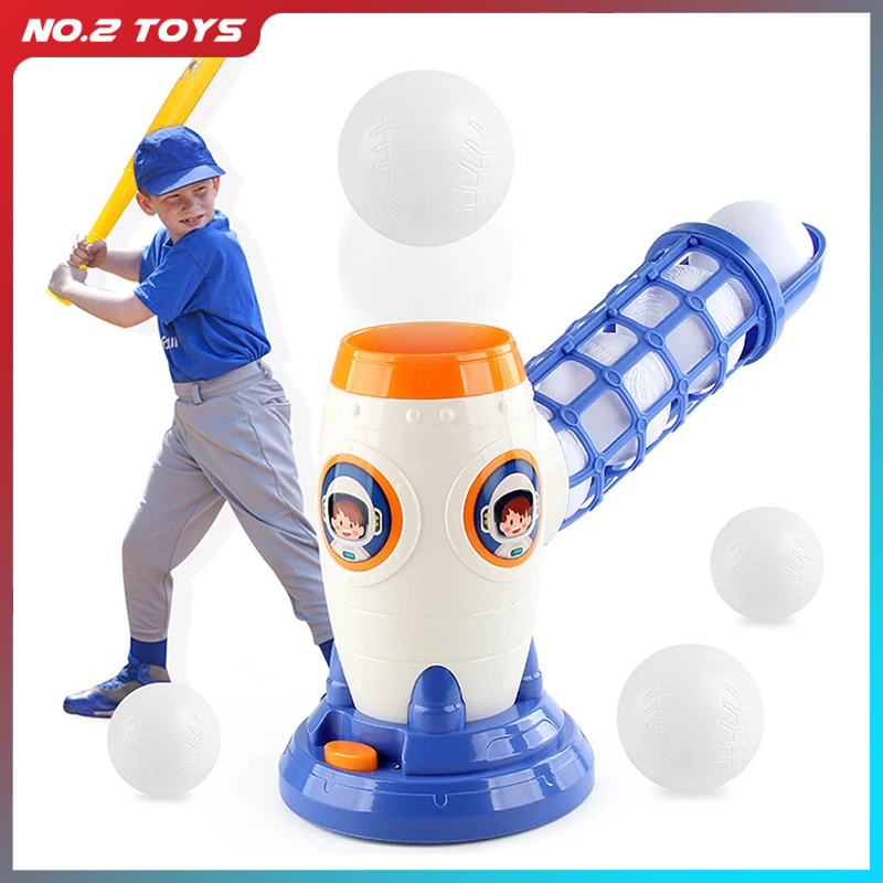 Kids Outdoor Dome - Automatic Pitching Baseball Machine Toy Sets