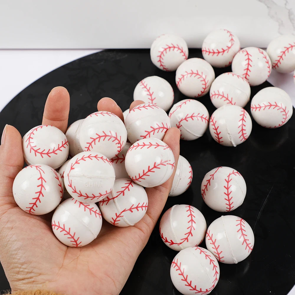 Outdoor Kids In An Indoor World - 10Pcs 29mm Baseball Bouncy Ball Football