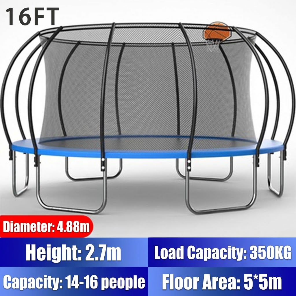 Factory Price 6-16ft Pumpkin T - Kids Outdoor Trampoline ulasan dan harga