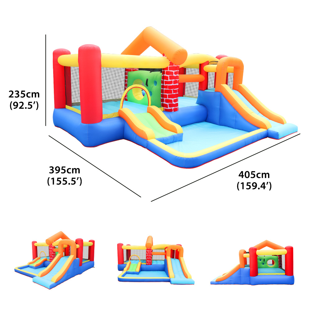 Custom Design NewTime Bouncing - Kids Outdoor Jumping Castle ulasan dan harga
