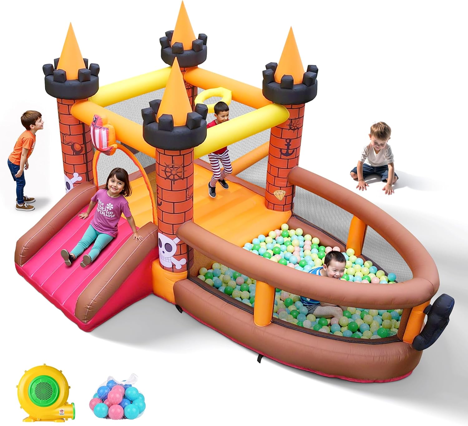 Inflatable Bounce House for Ki - Kids Outdoor Jumping Castle ulasan dan harga