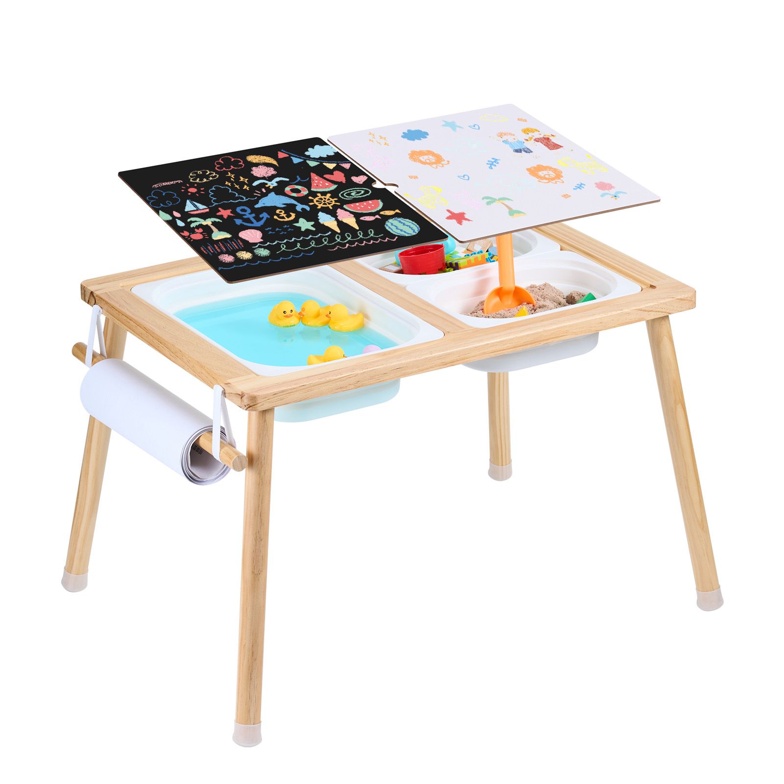 Sensory Table for Toddlers, Ki - Kids Outdoor Sensory Table ulasan dan harga