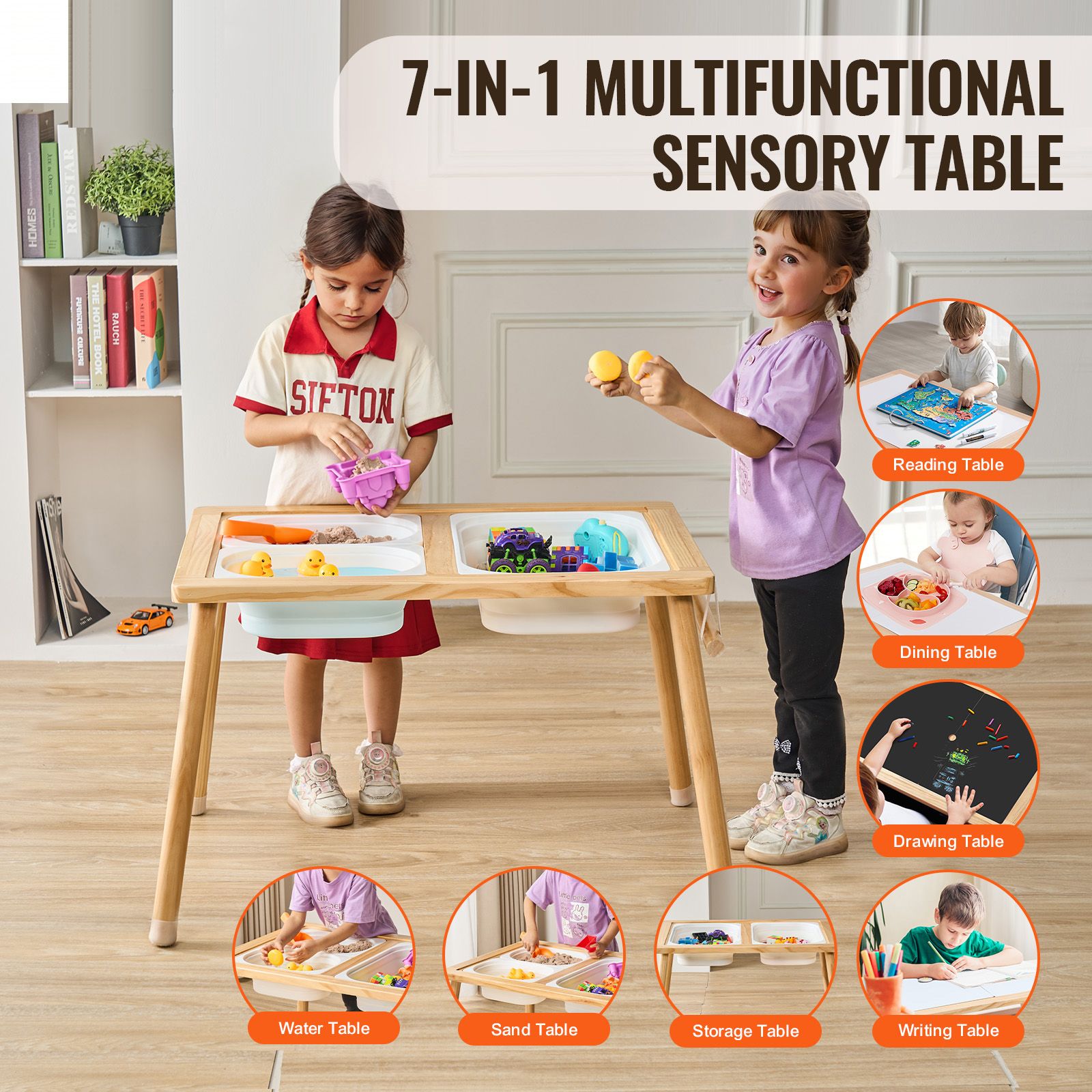 Sensory Table for Toddlers, Ki - Kids Outdoor Sensory Table ulasan dan harga