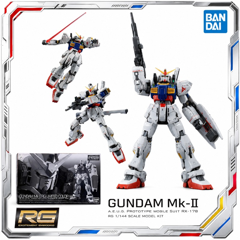 Bandai Original RG 1/144 RX178 - Bandai Model Gundam Rg ulasan dan harga