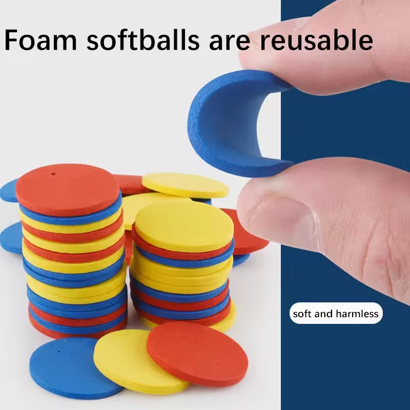 Foam Disc Launcher Flying Disc - Kids Outdoor Adventure ulasan dan harga