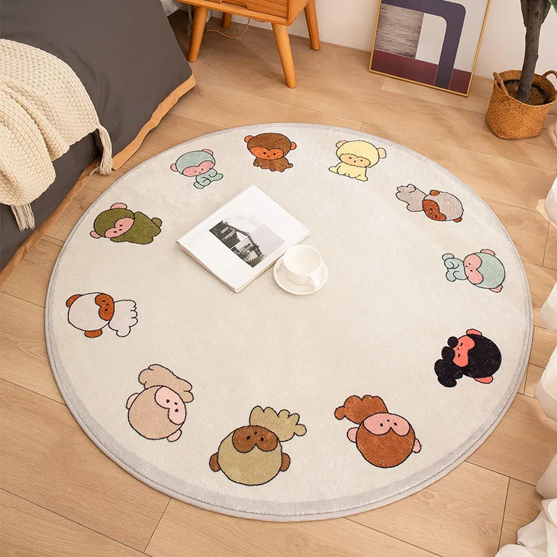 Cartoon Cute Animal Round Carp - Kids Outdoor Lounge Chair ulasan dan harga