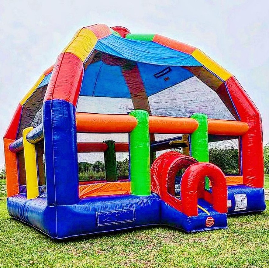 Big Jumping Castle Inflatable  - Kids Outdoor Inflatable ulasan dan harga