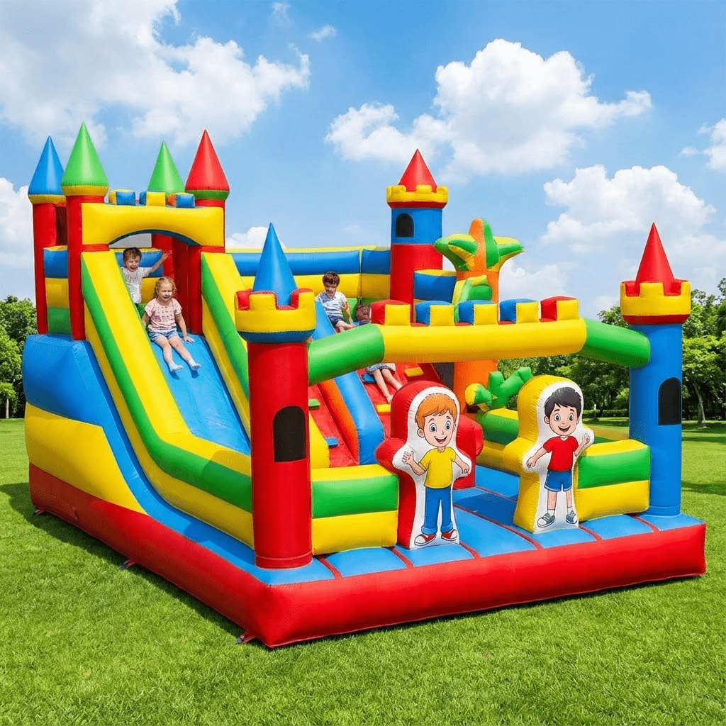 Customized Heavy Duty Commerci - Kids Outdoor Jumping Castle ulasan dan harga