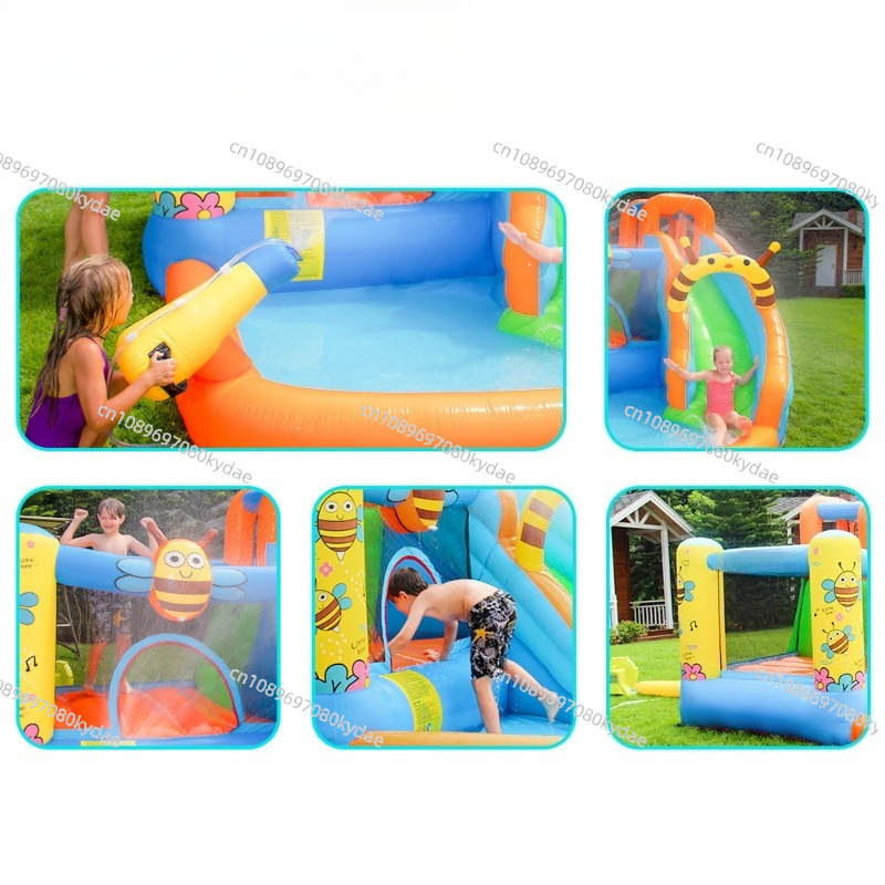 Inflatable Bounce Castle Water - Kids Outdoor Jumping Castle ulasan dan harga
