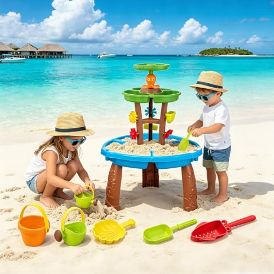 Outdoor water table toys for k - Kids Outdoor Sensory Table ulasan dan harga