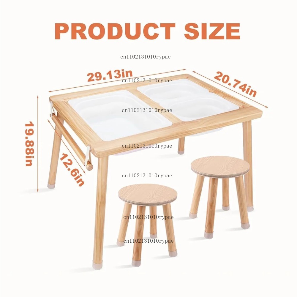 Safety-Features Kids Sensory T - Kids Outdoor Sensory Table ulasan dan harga