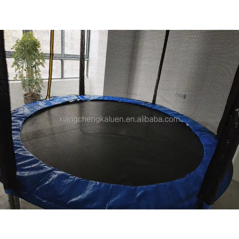 Round Trampoline with Safety E - Kids Outdoor Trampoline ulasan dan harga