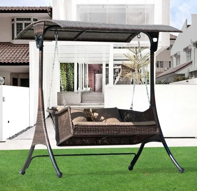 Hot sale2-Person Garden Rattan - Kids Outdoor Lounge Chair ulasan dan harga