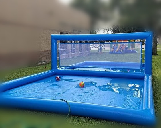 Portable Inflatable Volleyball - Kids Outdoor Volleyball Net ulasan dan harga