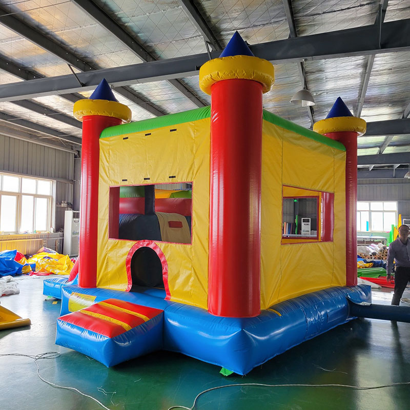 Bounce House with Slide Jumpin - Kids Outdoor Jumping Castle ulasan dan harga