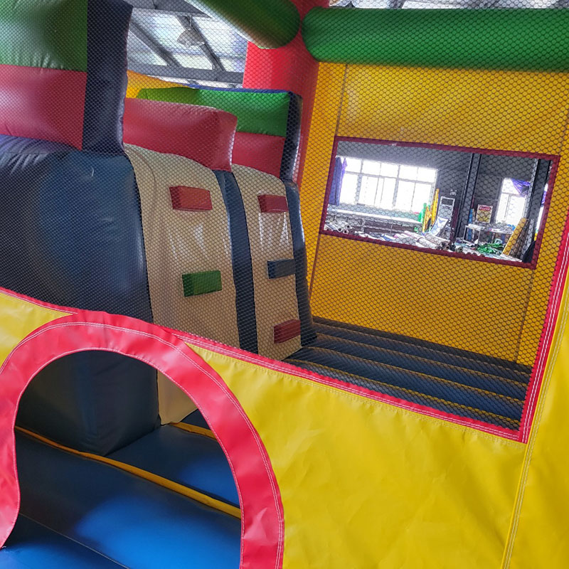 Bounce House with Slide Jumpin - Kids Outdoor Jumping Castle ulasan dan harga