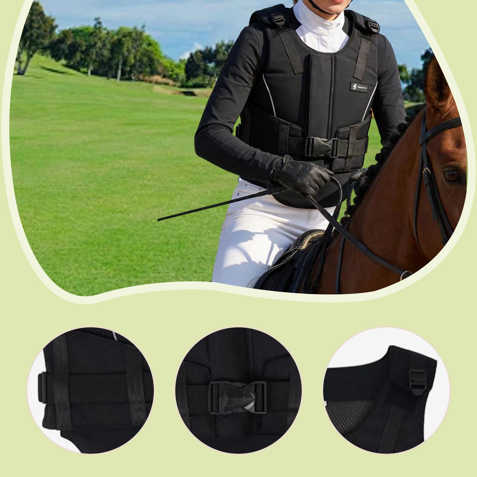 Mesh Cloth Equestrian Vest Pad - Kids Outdoor Vest ulasan dan harga