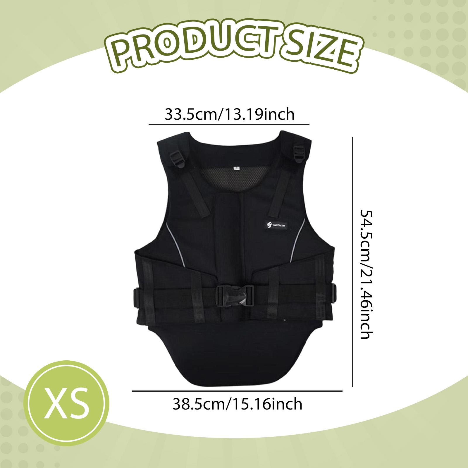 Mesh Cloth Equestrian Vest Pad - Kids Outdoor Vest ulasan dan harga