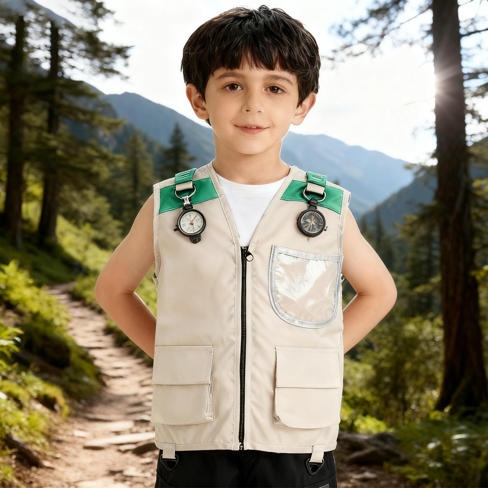 Kids Explorer Vest Costume Saf - Kids Outdoor Vest ulasan dan harga