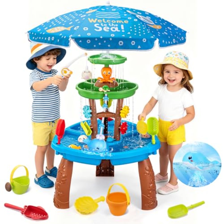 Outdoor water table for kids a - Kids Outdoor Sensory Table ulasan dan harga