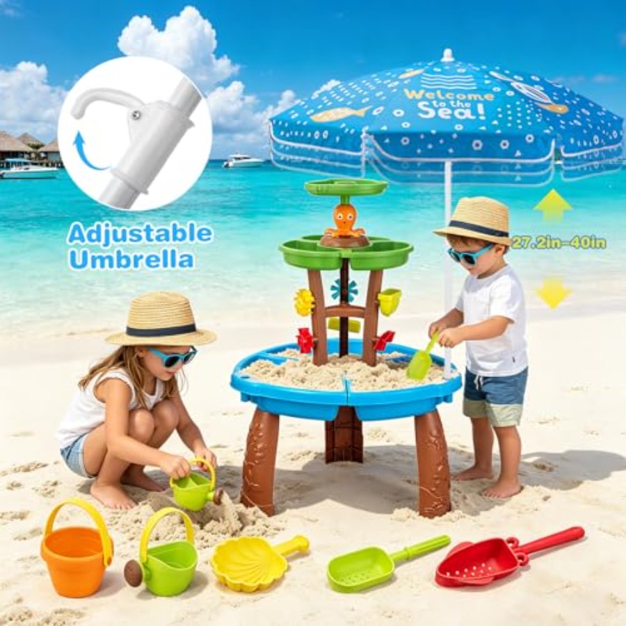 Outdoor water table for kids a - Kids Outdoor Sensory Table ulasan dan harga