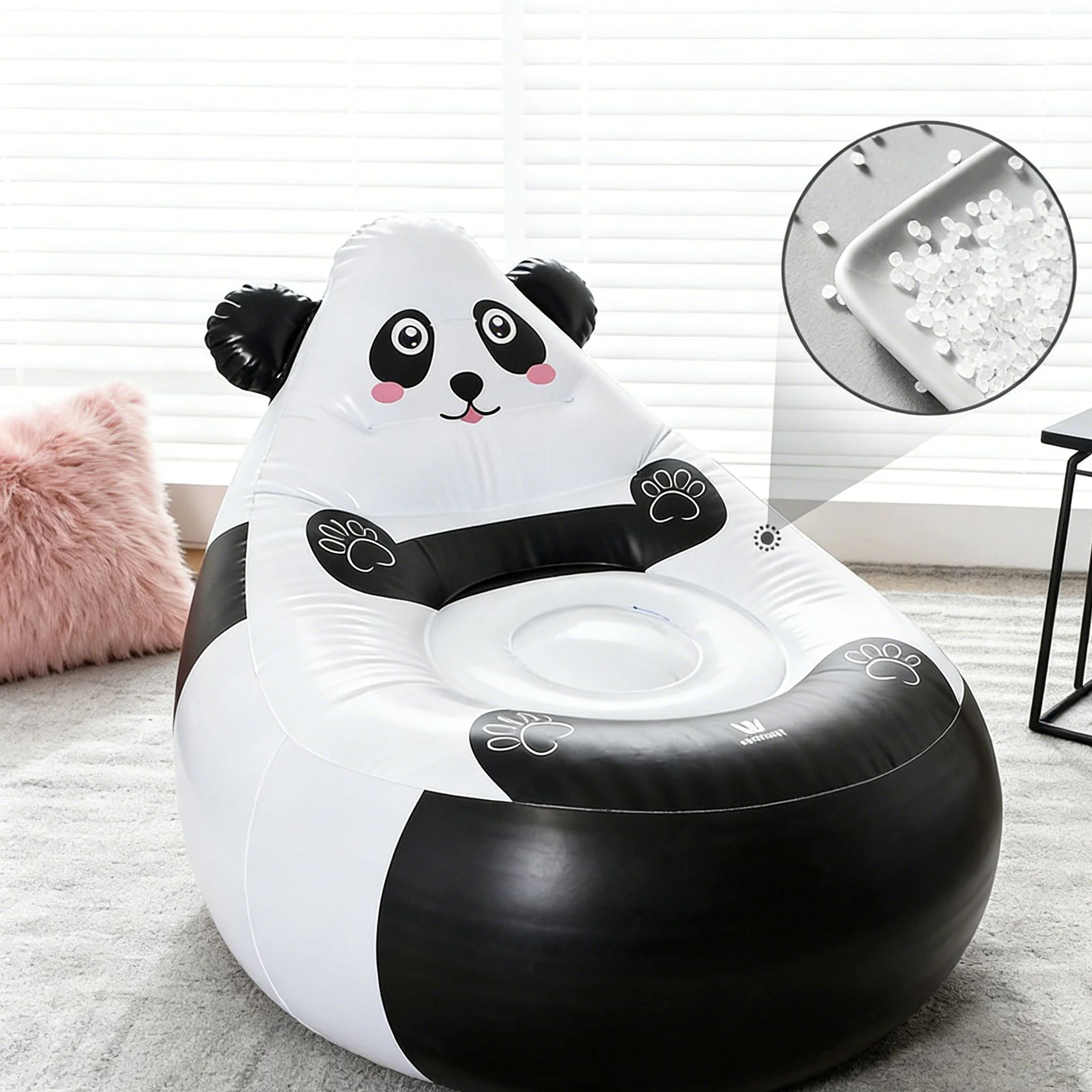 Inflatable Lazy Sofa Kids Cart - Kids Outdoor Lounge Chair ulasan dan harga