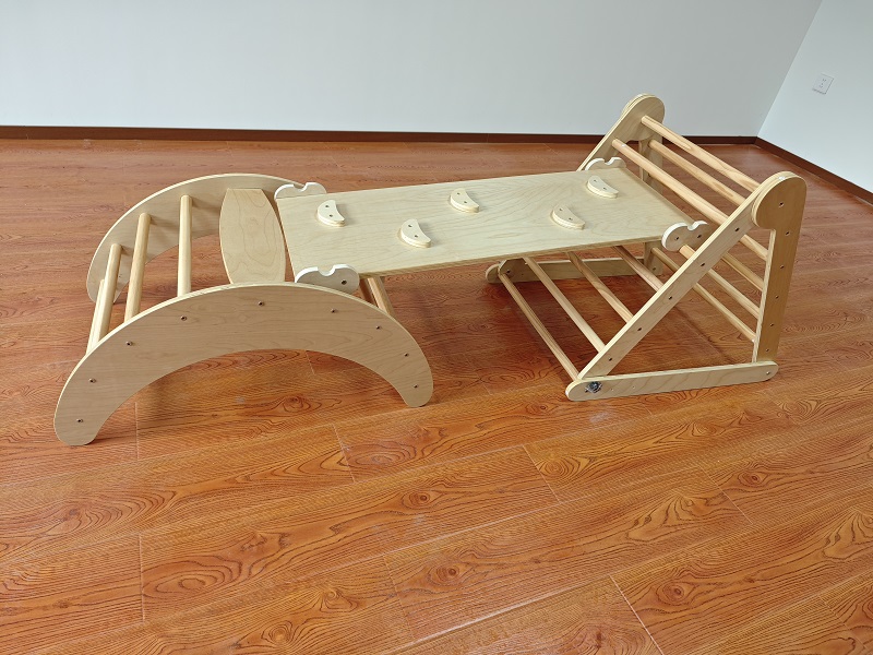 Hot Selling 3-in-1 Montessori  - Kids Outdoor Climbing ulasan dan harga