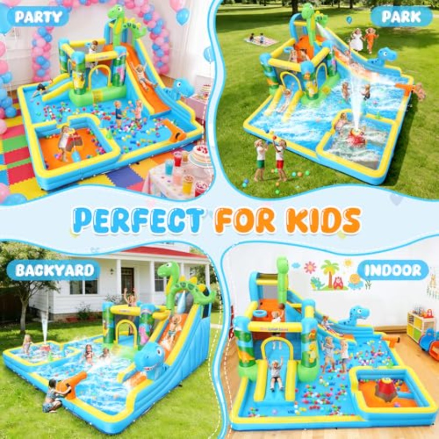 Outdoor backyard inflatable wa - Kids Outdoor House ulasan dan harga