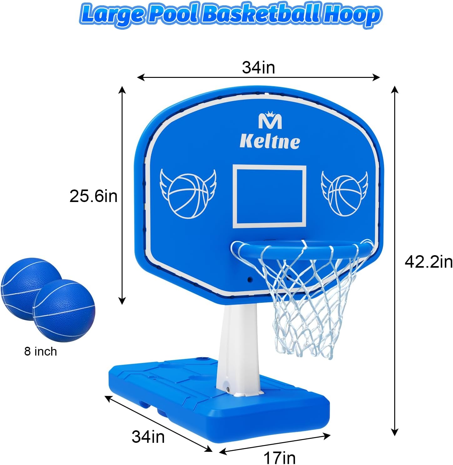 Large Swimming Pool Basketball - Outdoor Kid ulasan dan harga