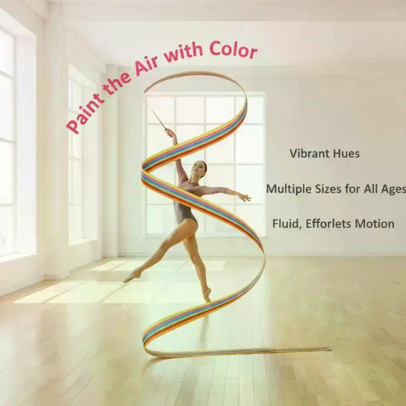 Artistic Gymnastics Ribbon wit - Kids Outdoor Balance Beam ulasan dan harga