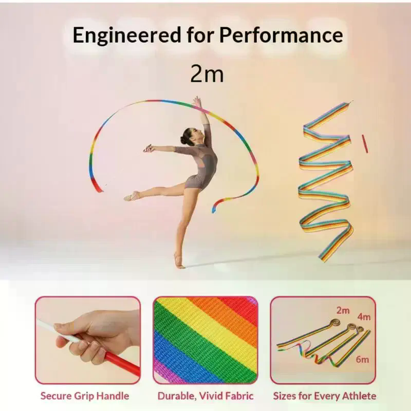 Artistic Gymnastics Ribbon wit - Kids Outdoor Balance Beam ulasan dan harga