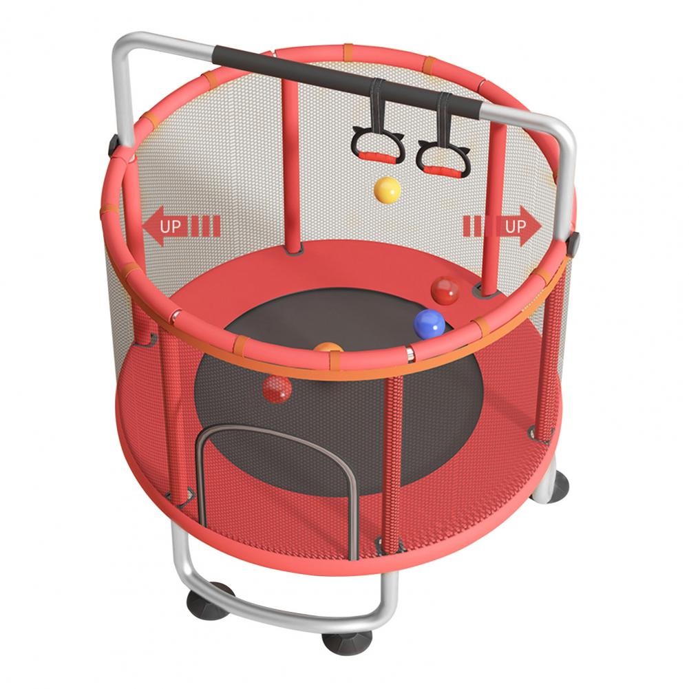 Kids Trampoline, Adjustable Ba - Kids Outdoor Trampoline ulasan dan harga