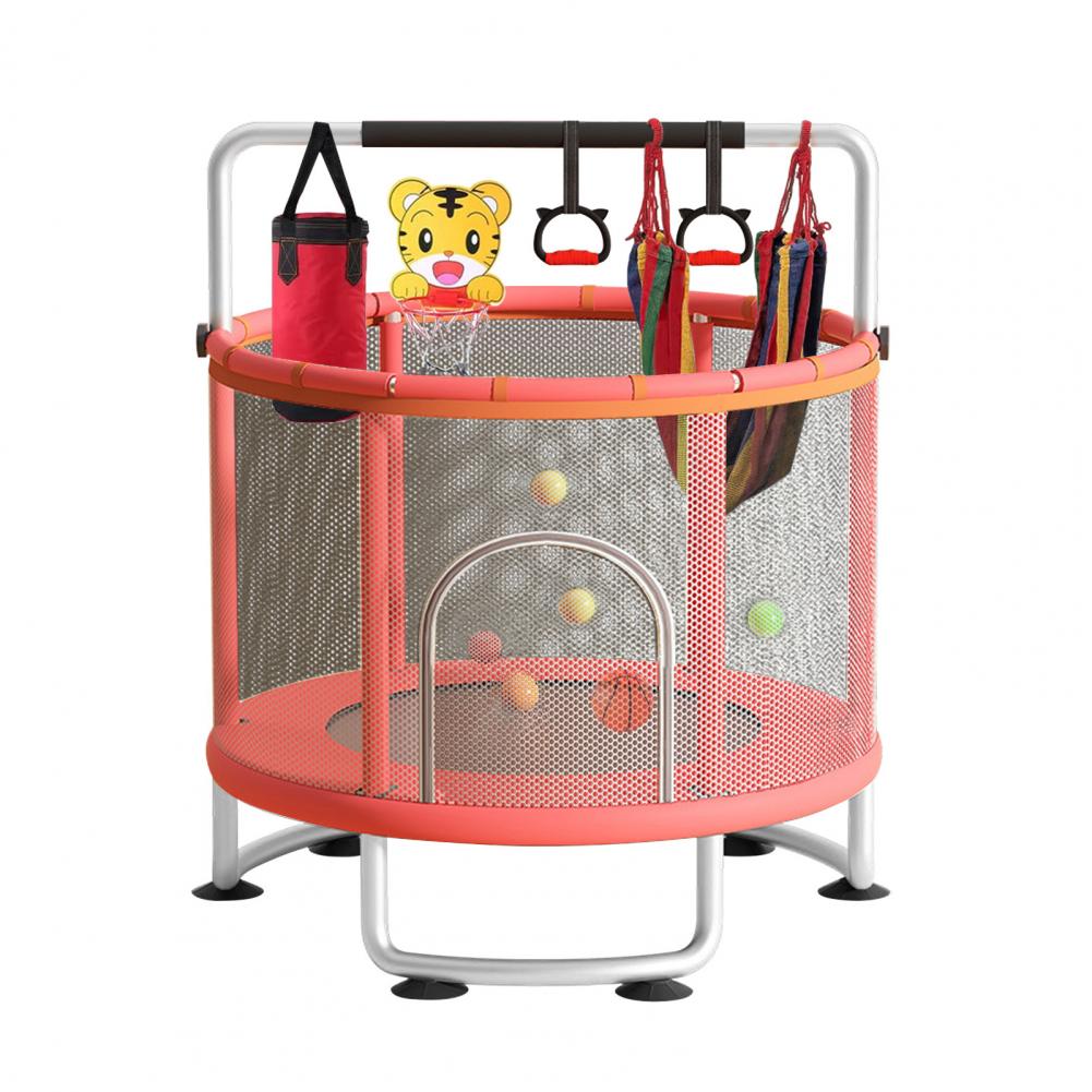Kids Trampoline, Adjustable Ba - Kids Outdoor Trampoline ulasan dan harga