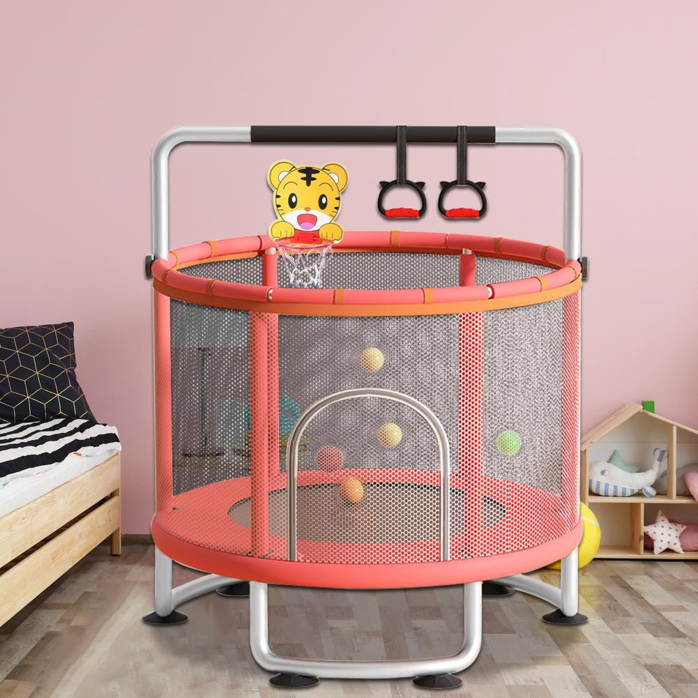 Kids Trampoline, Adjustable Ba - Kids Outdoor Trampoline ulasan dan harga