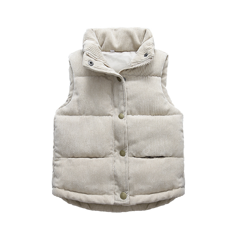 Kids Boys Girls Corduroy Vests - Kids Outdoor Vest ulasan dan harga