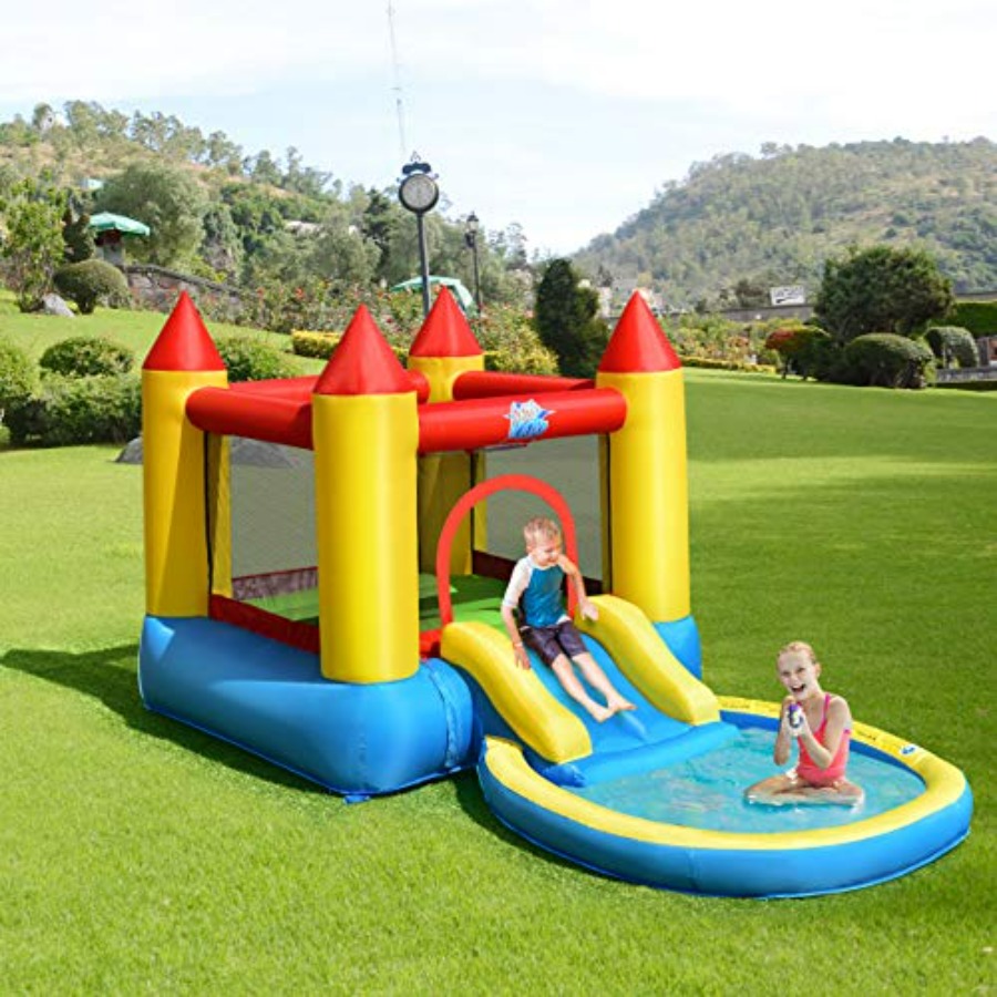 Outdoor backyard inflatable bo - Kids Outdoor House ulasan dan harga