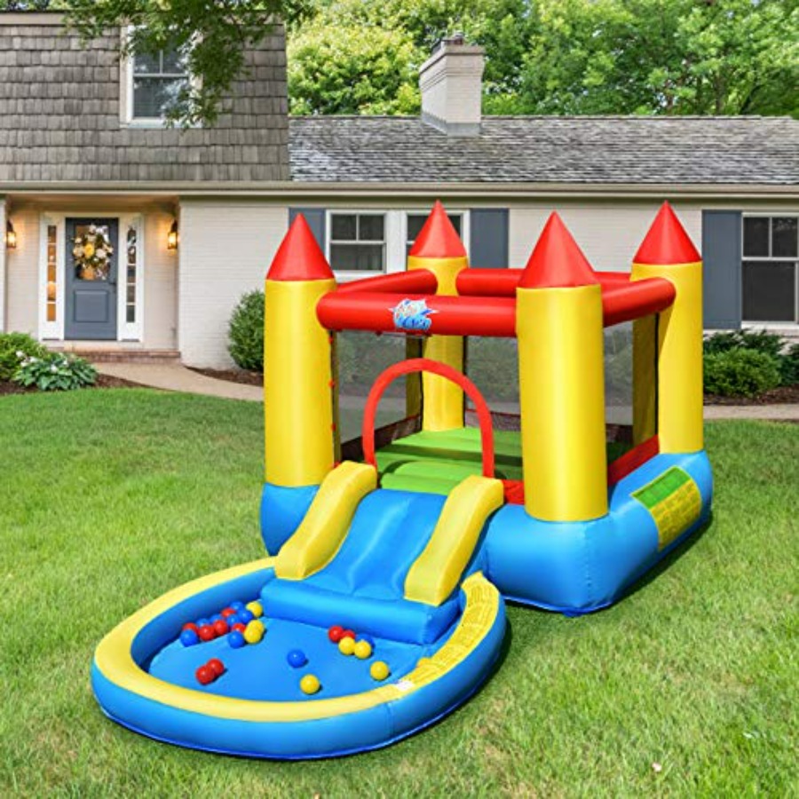 Outdoor backyard inflatable bo - Kids Outdoor House ulasan dan harga
