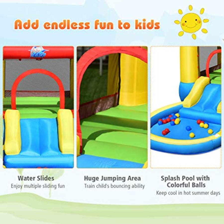 Outdoor backyard inflatable bo - Kids Outdoor House ulasan dan harga