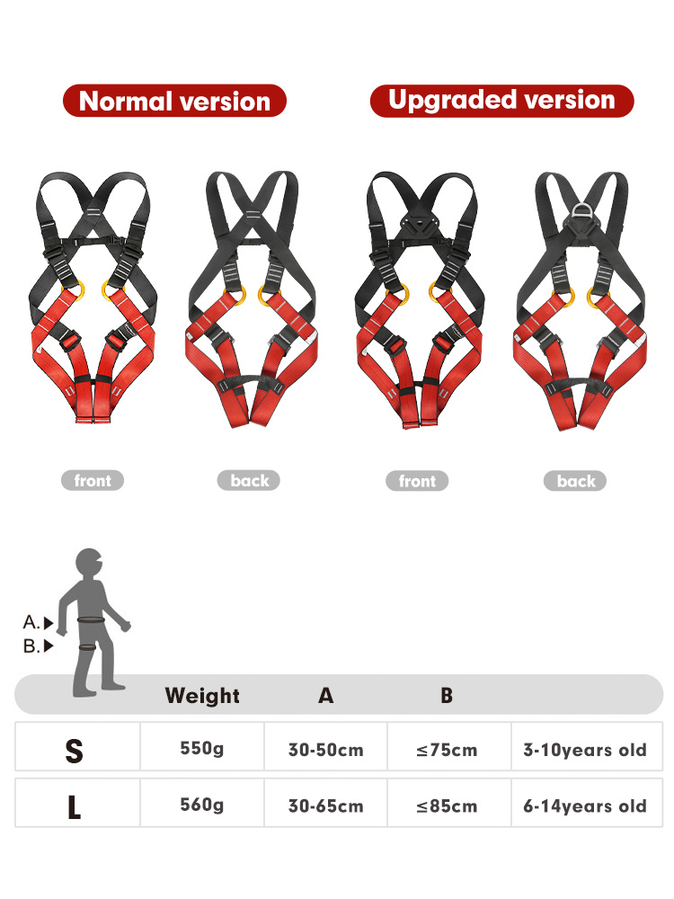 Kid's Safety Belt Child Full B - Kids Outdoor Climbing ulasan dan harga