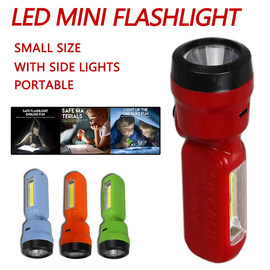 Mini COB+XPE Children Flashlig - Outdoor Kid ulasan dan harga