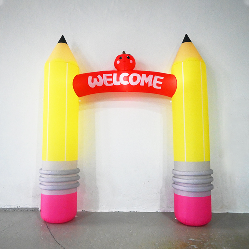 9FT Inflatable Pencil Arch Dec - Kids Outdoor Inflatable ulasan dan harga