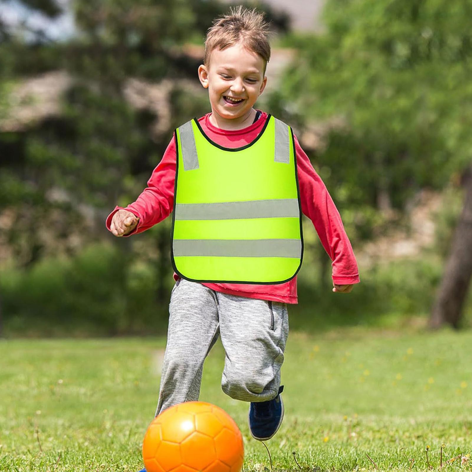 10pcs Kids Reflective Safety V - Kids Outdoor Vest ulasan dan harga