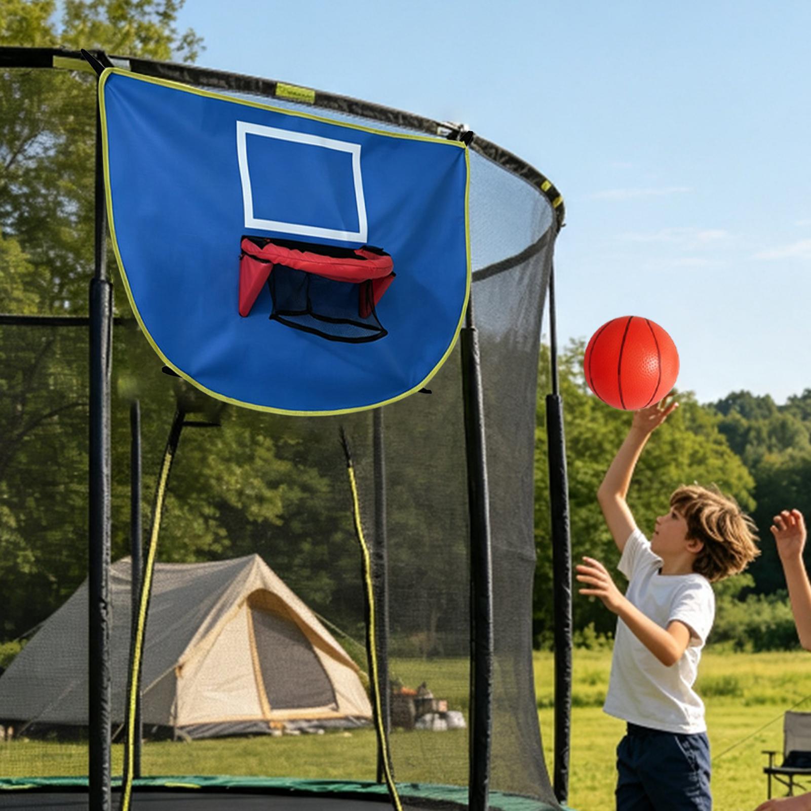 Trampoline Hoop with Pump & 3  - Kids Outdoor Trampoline ulasan dan harga