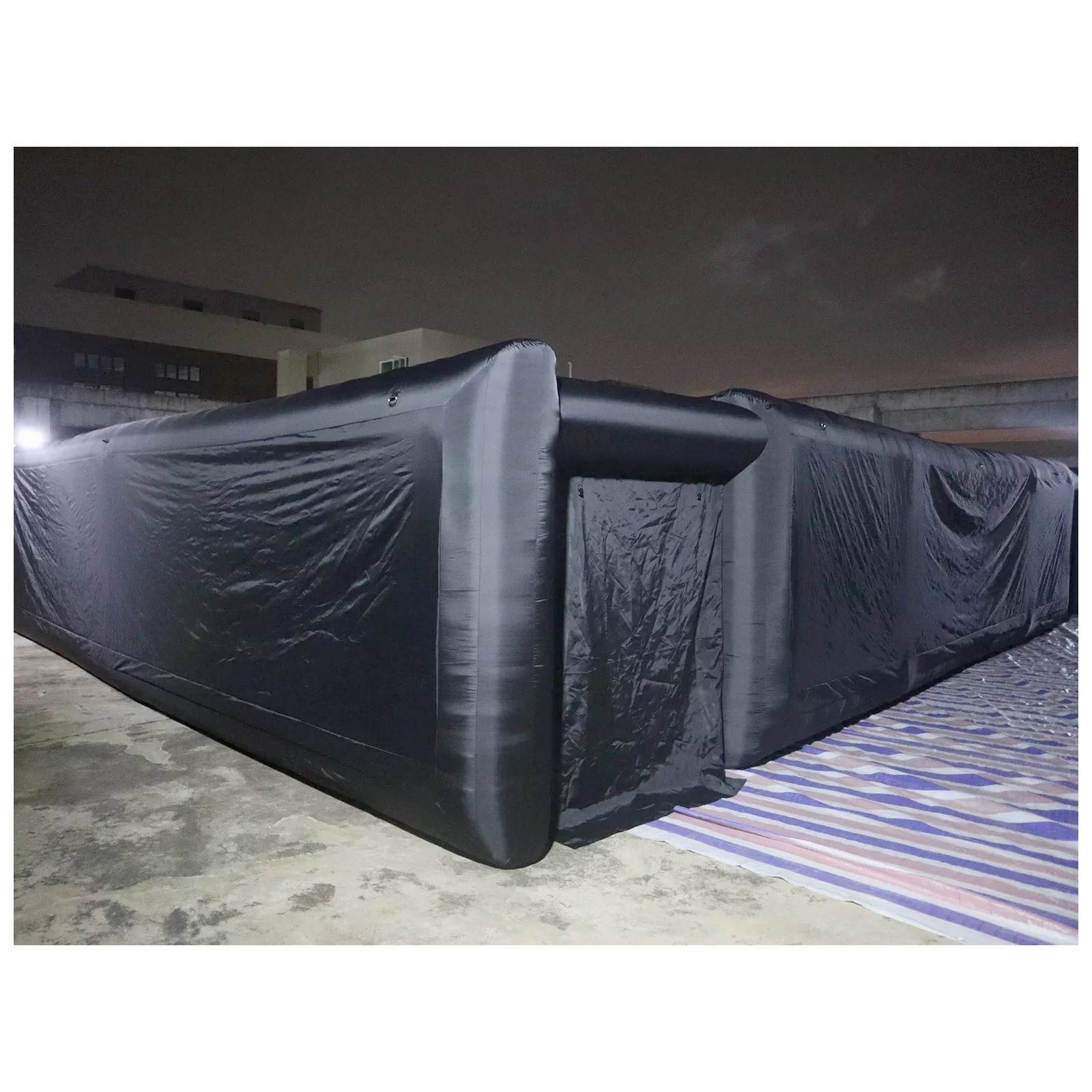 Large Plain Black Inflatable M - Kids Outdoor Inflatable ulasan dan harga