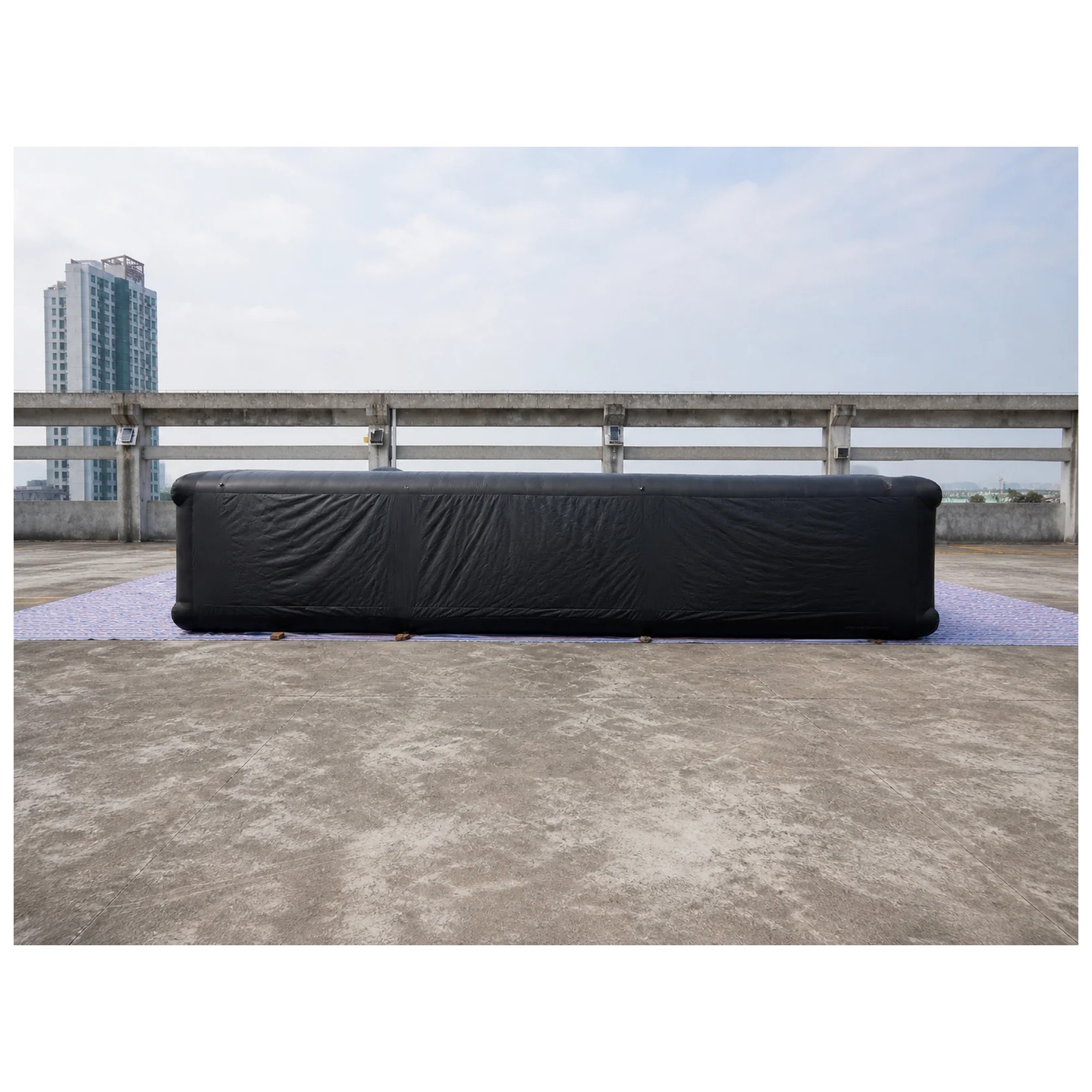 Large Plain Black Inflatable M - Kids Outdoor Inflatable ulasan dan harga