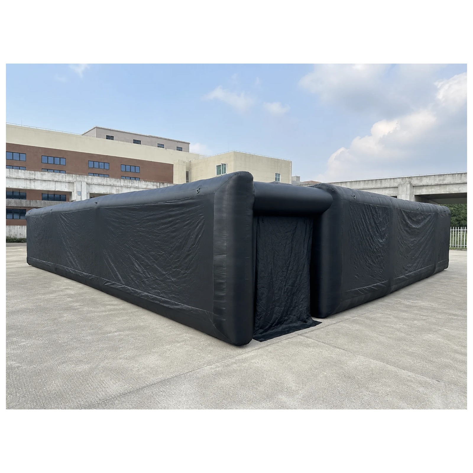 Large Plain Black Inflatable M - Kids Outdoor Inflatable ulasan dan harga