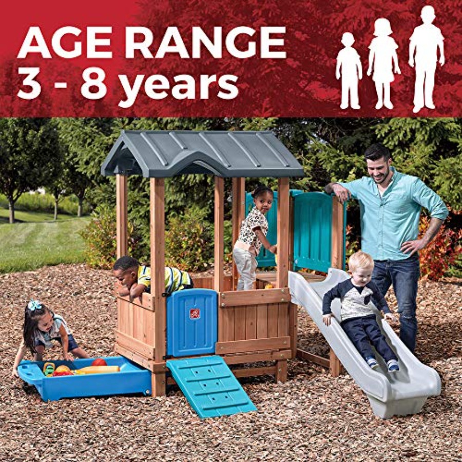 Woodland Adventure Playhouse & - Kids Outdoor Playset ulasan dan harga