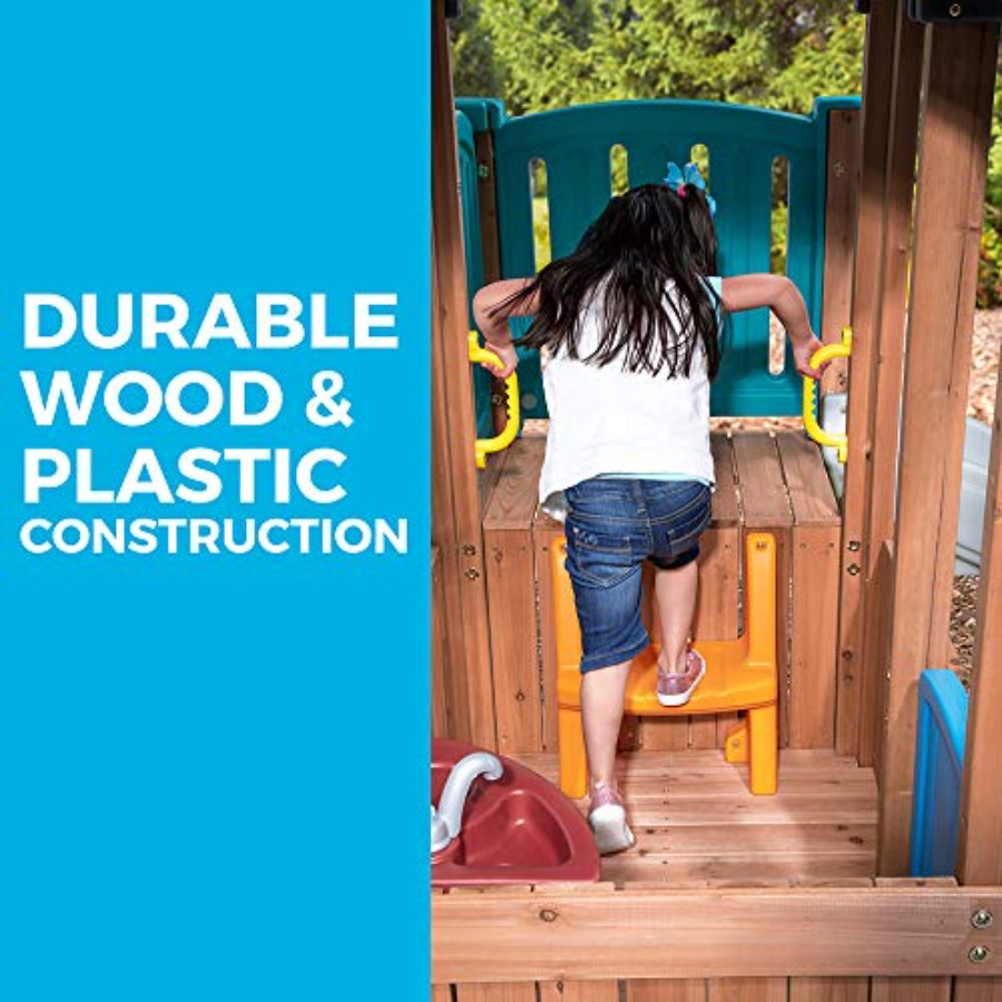 Woodland Adventure Playhouse & - Kids Outdoor Playset ulasan dan harga