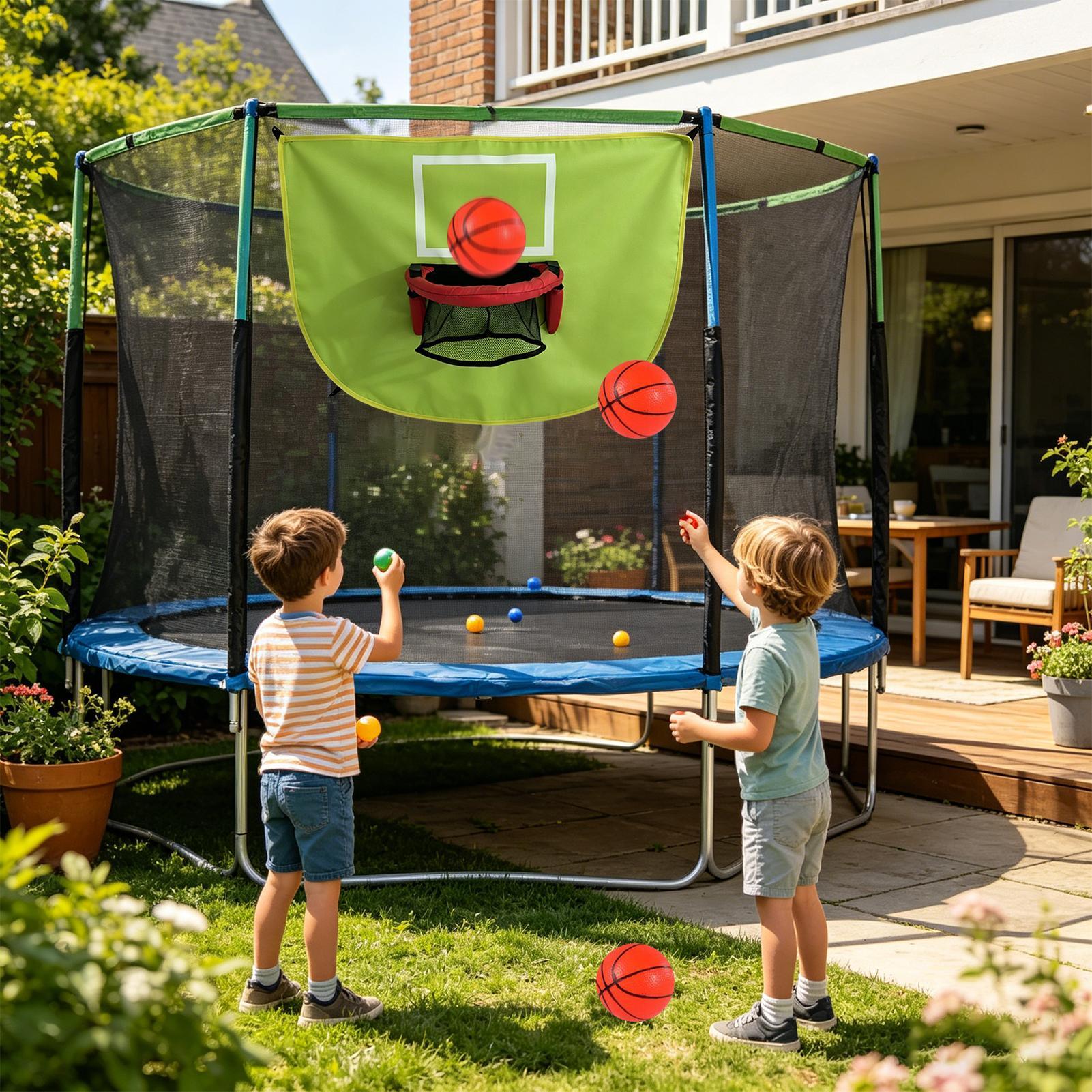 Trampoline Hoop with Pump 3 Ba - Kids Outdoor Trampoline ulasan dan harga